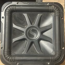 Kicker L7 12” Square Subwoofers (Pair) – Heavy Bass