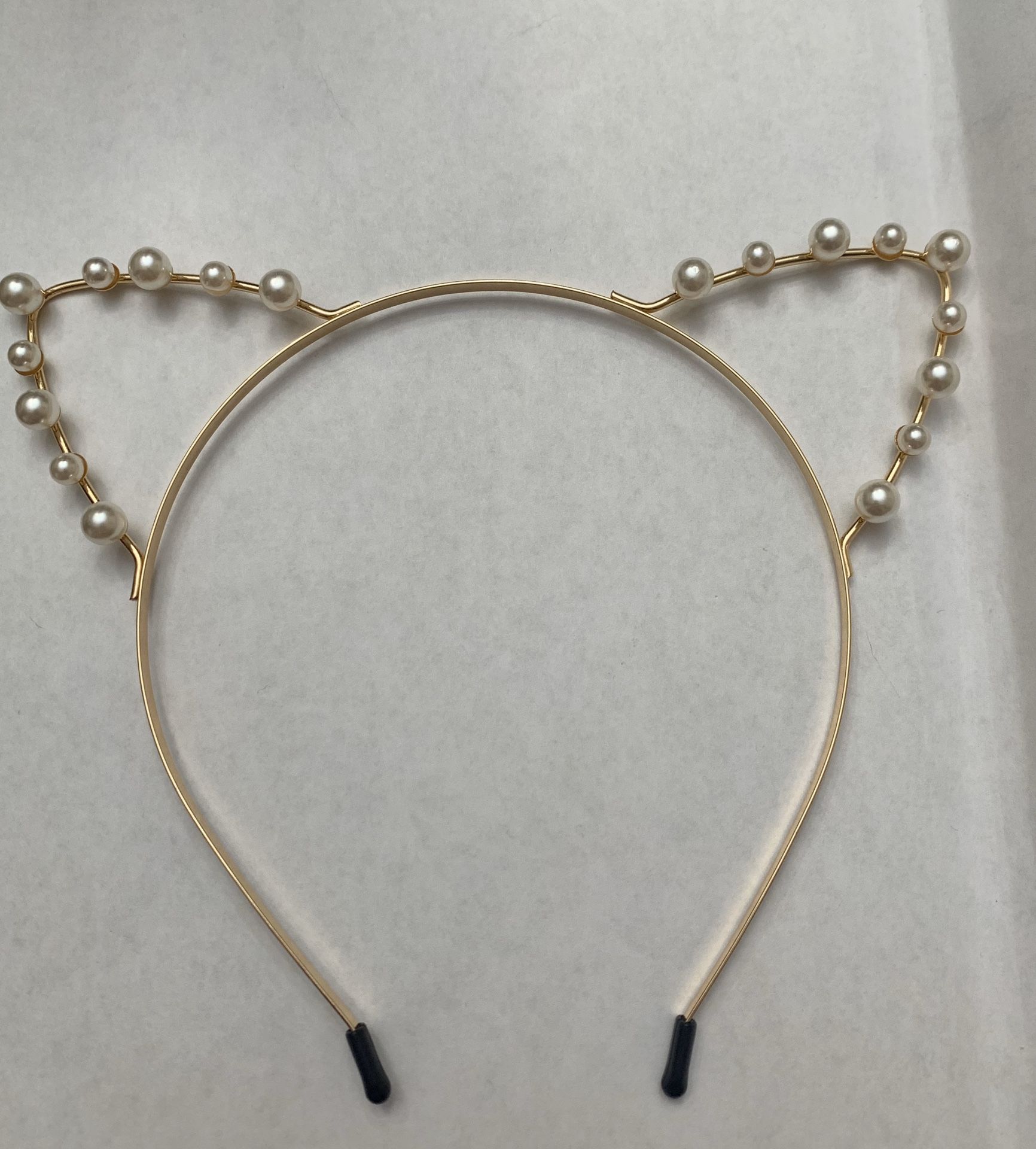 Pearl Cat Ears Headband