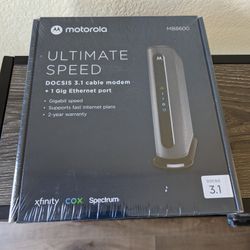 Motorola Cable Modem DOCSIS 3.1