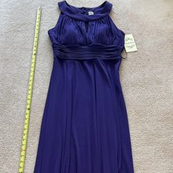 Prom Dress Size 4, New, Never Worn, Padded Cup, Side Waist Up Zipper, 56” Long