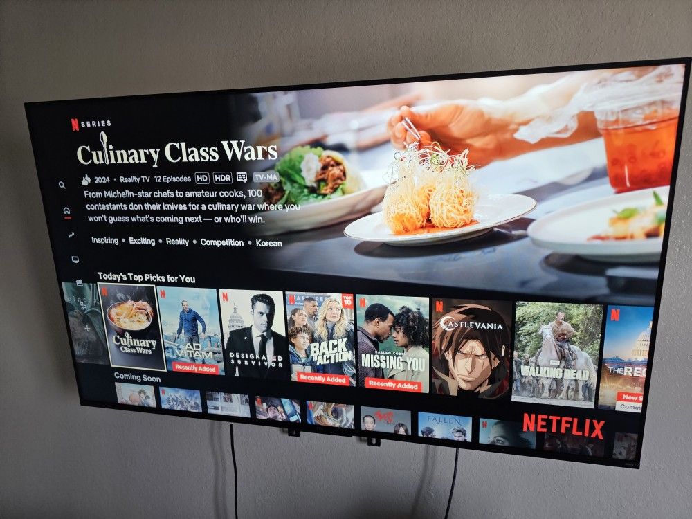 TV 4K 55" Ruku Smart TV TCL UHD & HDR