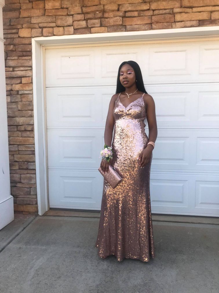 blue dress or white and gold dress Maddison Mini Dress, in Gold Metallic Sequins | Show Me Your Mumu