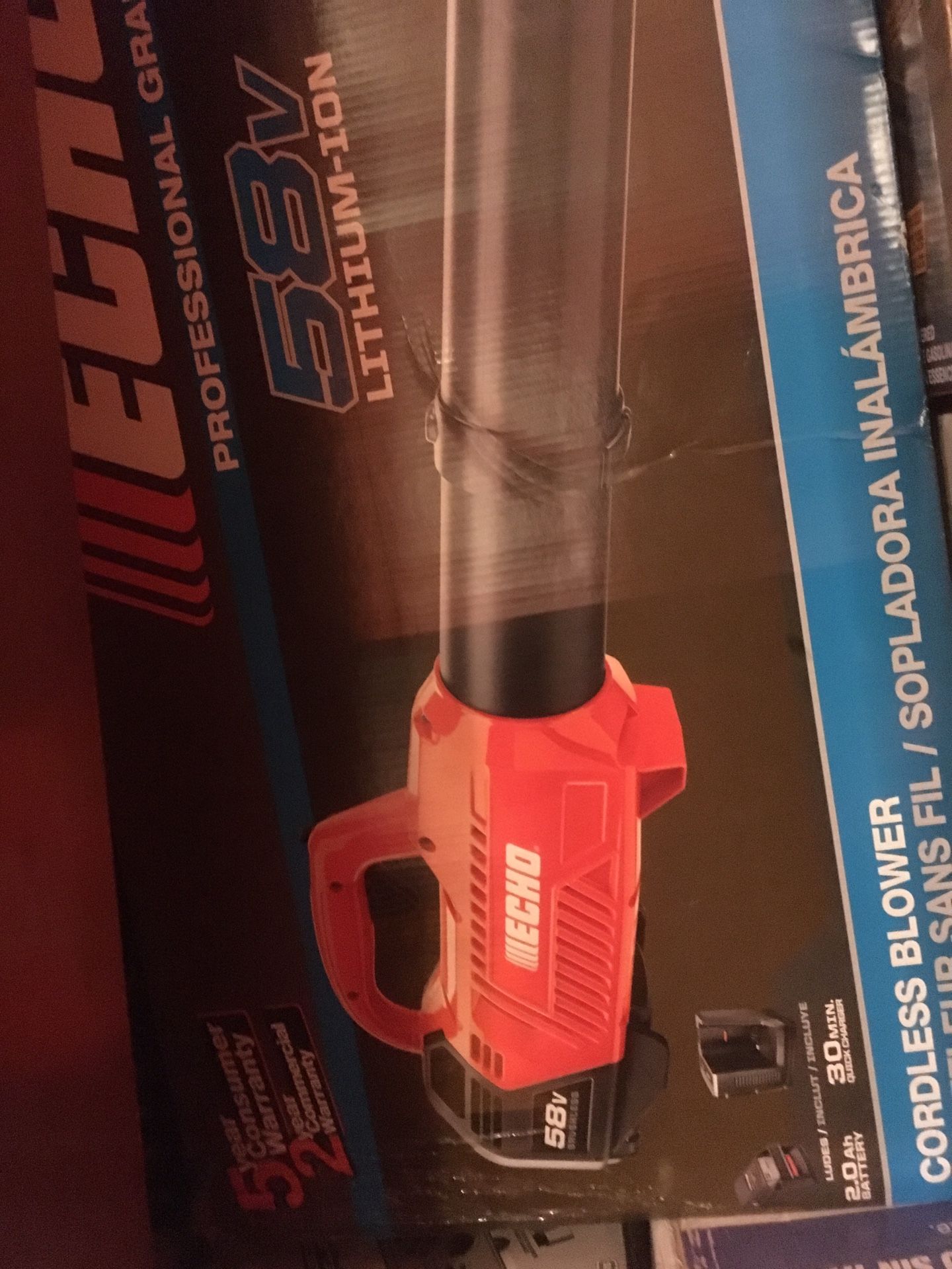 BLOWER CORDLESS “ECHO” BRAND NEW—$140—