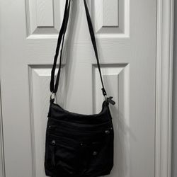 Ladies Black Leather Purse