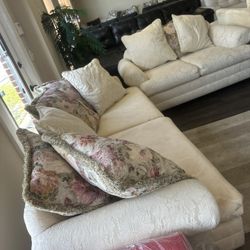 Sofa and loveseat good condition for delivery