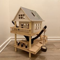 Crate & Barrel Kids Wooden Treehouse Dollhouse