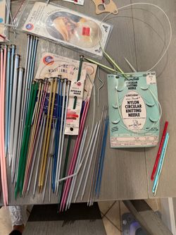 Knitting Needles and Crotchet Hooks - Lots of Sizes