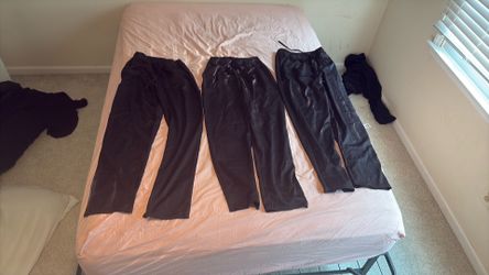 Cherokee Revolution Black Scrub Pants Bundle Women’s Small (3 Pairs)