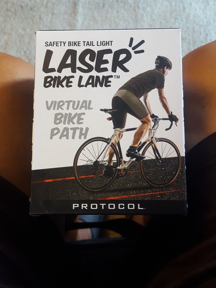 Bike Safety Tail Light Laser