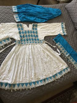 Afghani Traditional Outfit one size fits all brand new