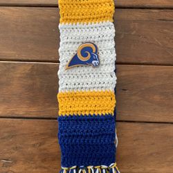 Handmade L.A. Rams Scarf