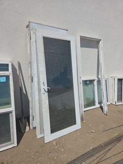 Glass door