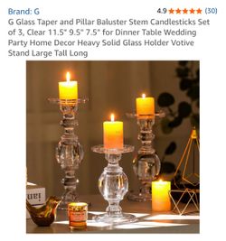 Global Everest candle holders