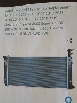 Radiator New In Unopen Box