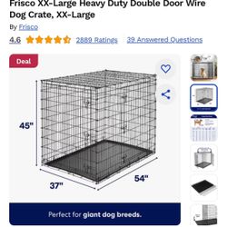 Frisco XXL Dog Crate Heavy Duty