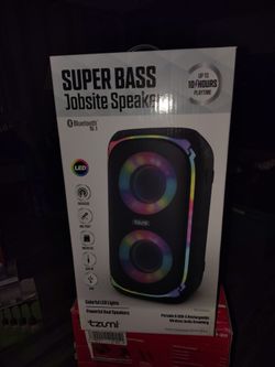 Super Bass job site speaker phone why why I love you