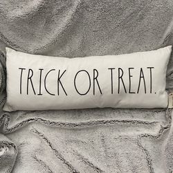 Rae Dunn Trick Or Treat Pillow 
