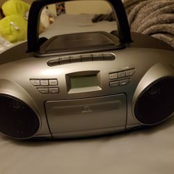 CD Cassette Player Radio