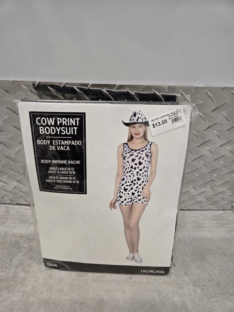 Cow Print Body Suit