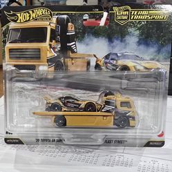 Hot Wheels Team Transporter Supra / Fleet Street 
