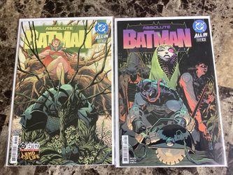 Absolute Batman #17 & #18 comics.  (1st print)