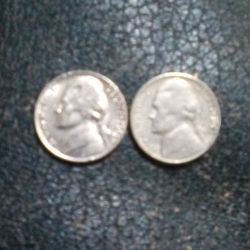 1961 D And 1961 No Mint Mark Nickles
