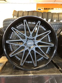 22inches Wheels for Mercedes staggered 22X9 22X10.5 5X112