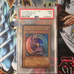 Yugioh Psa 7 Dark Magician 1st Ed Sdy