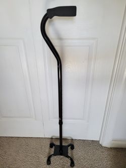 Quad Cane Adjustable Walking Cane