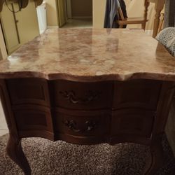 Marble top End tables