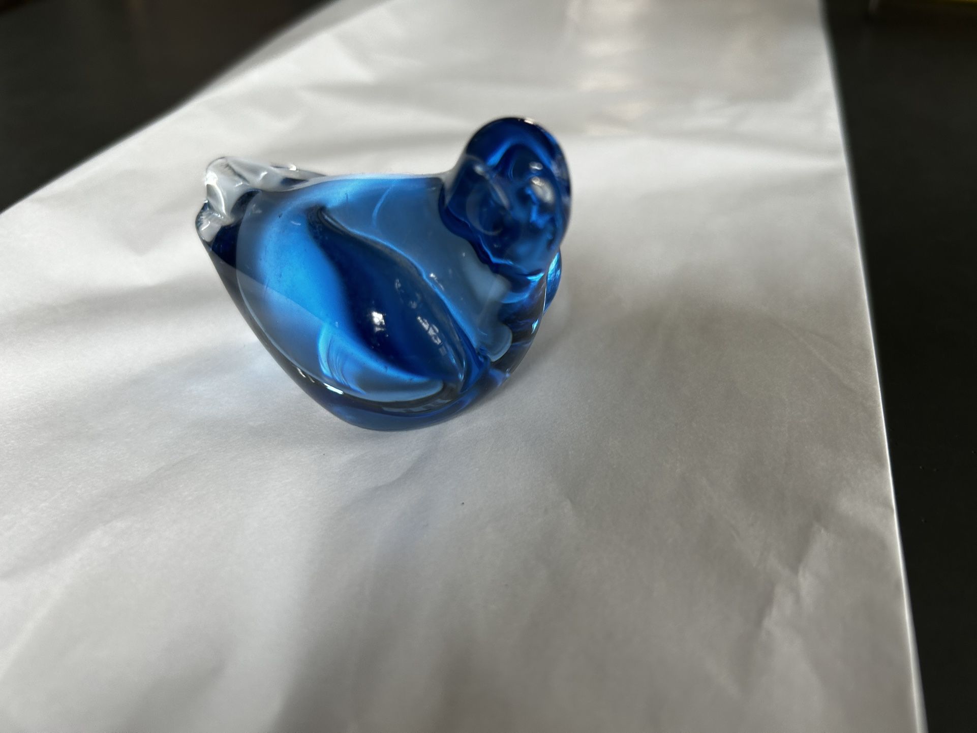 Wheaton Village Lucky Bluebird Paperweight