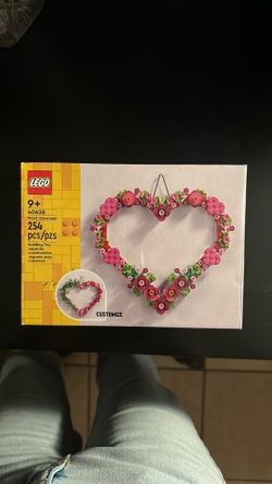 Lego Heart Ornament