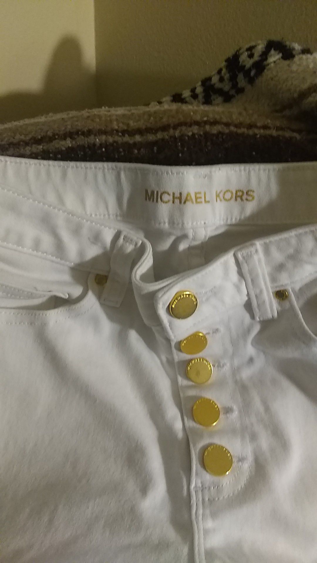 Michael Kors white pants size 6