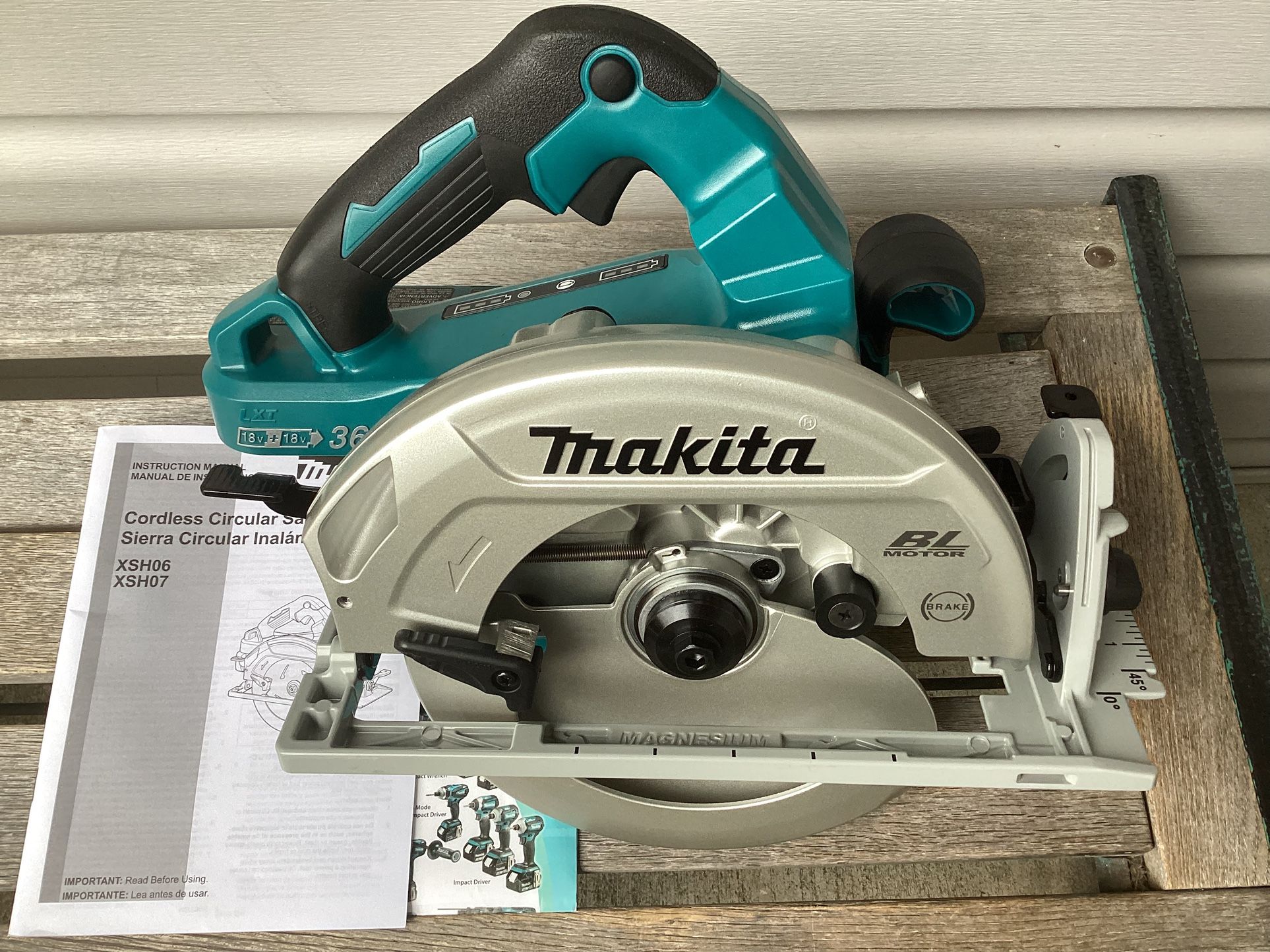 Makita 18V X2 LXT Lithium lon (36V) 1/4 Brushless Cordless