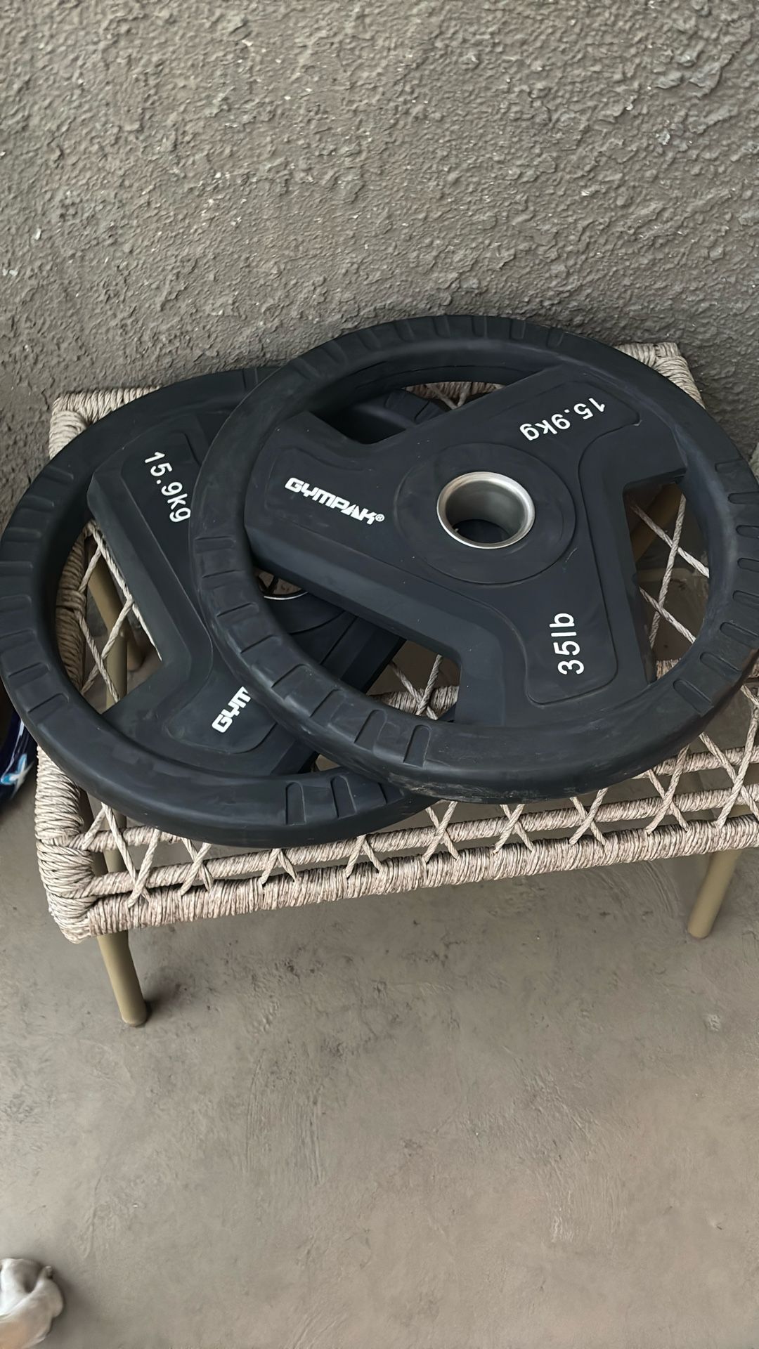 35 Ib Grip Weight Plates