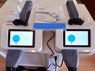 KELVI PRO SYSTEM DIGITAL COOLING & HEATING CONTRAST THERAPY W/ ANKLE, BACK, SHOULDER & KNEE WRAPS – GOOD CONDITION