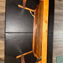 Foldable Wooden Bed Tray