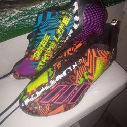 Adidas Three Stripe Life Size 9.5 Cleats Brand New