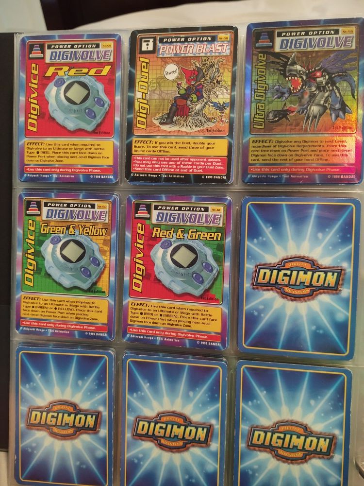 Digimon cards all 1st edition (50 cards) Digimon cards all 1st edition (50 cards)