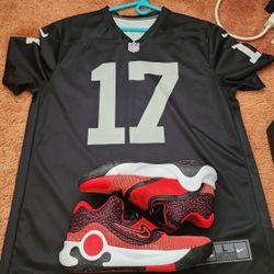 Nike Kd, Nike Raiders Jersey N Hoodie N Beaniee 