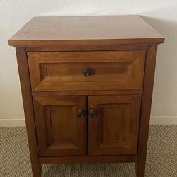 Solid Wood, Nightstand, And Table