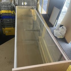 Glass case enclosure
