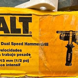 DEWALT Dual Speed Hammer Drill DWD520