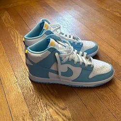 Nike Dunks Blue chill High top 