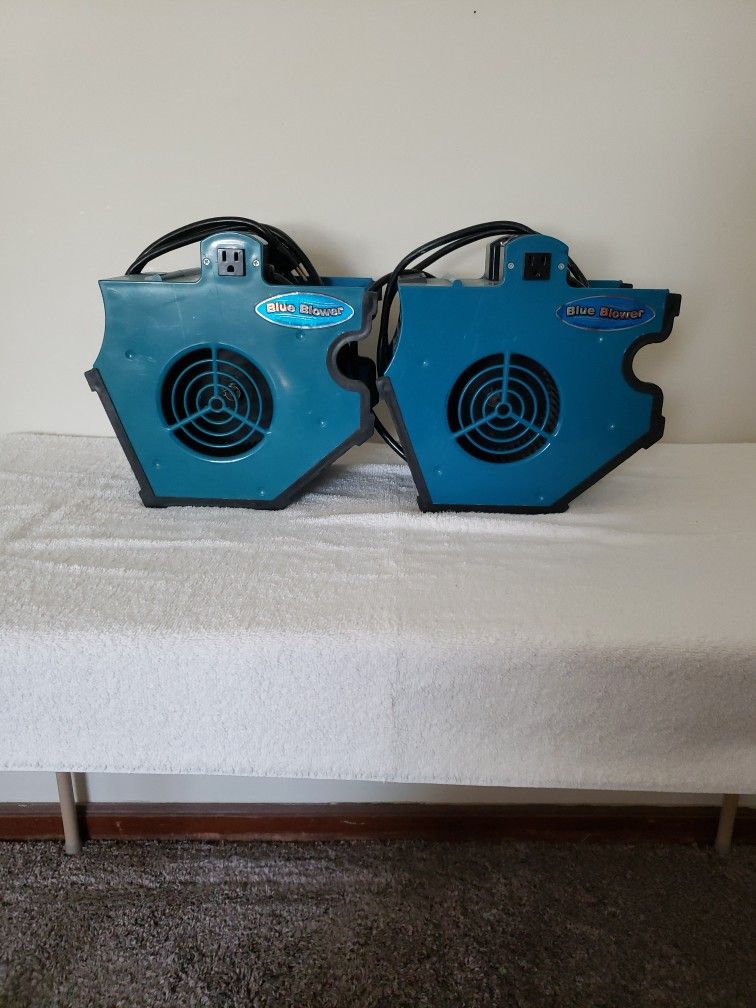 Carpet Cleaning Blowers/ Fans .
