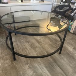 Glass  Coffee Table 