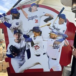 Dodgers x Budweiser display