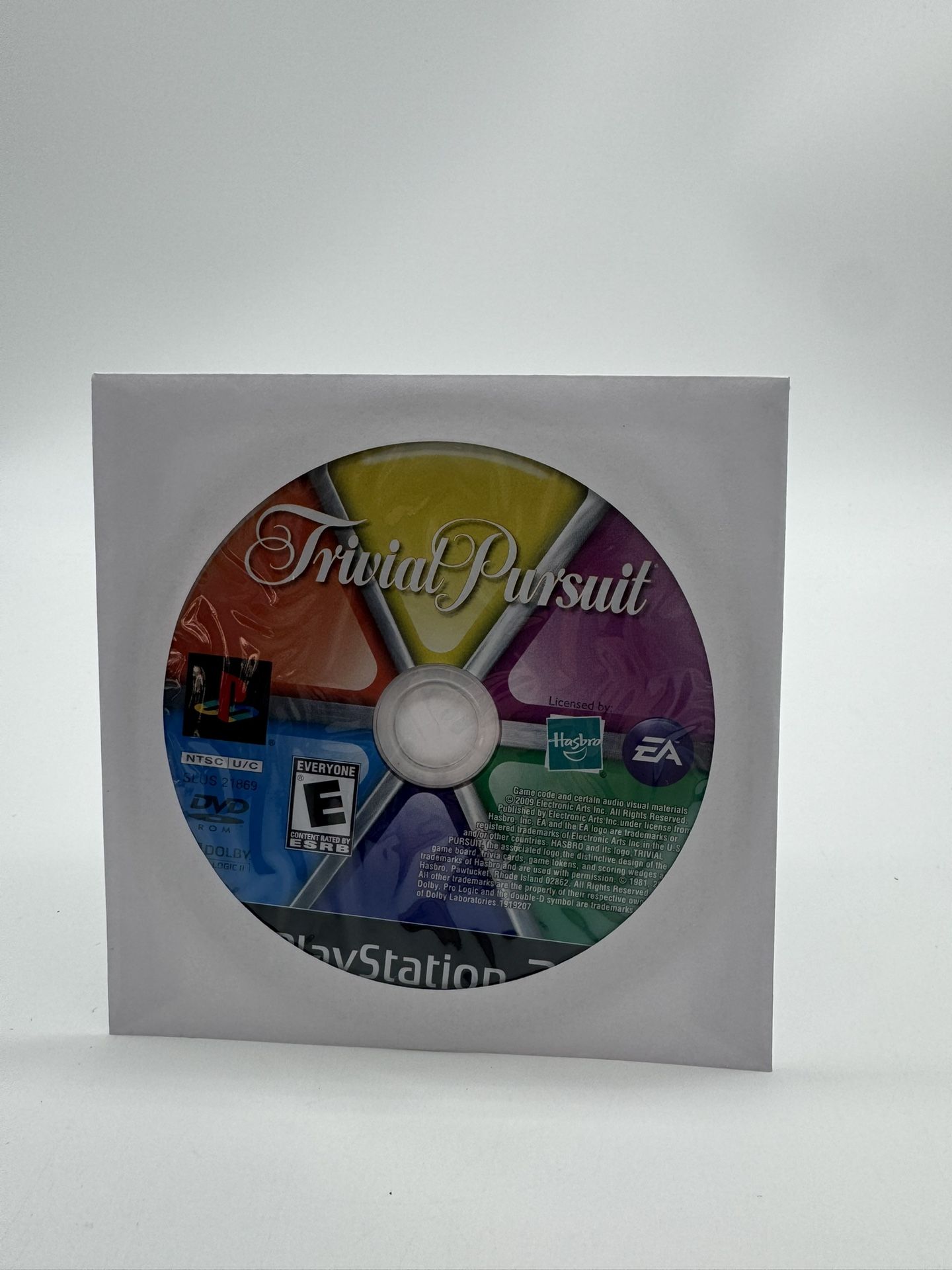 Trivial Pursuit (Sony PlayStation 2, 2004 PS2)