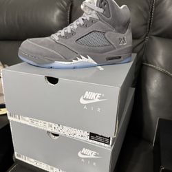 Jordan 5 Wolf Gray 