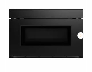 Smart 24 in. 1.2 cu. ft. 950-Watt Built-In Microwave Drawer with Concealed Controls and Easy Wave Open in Black